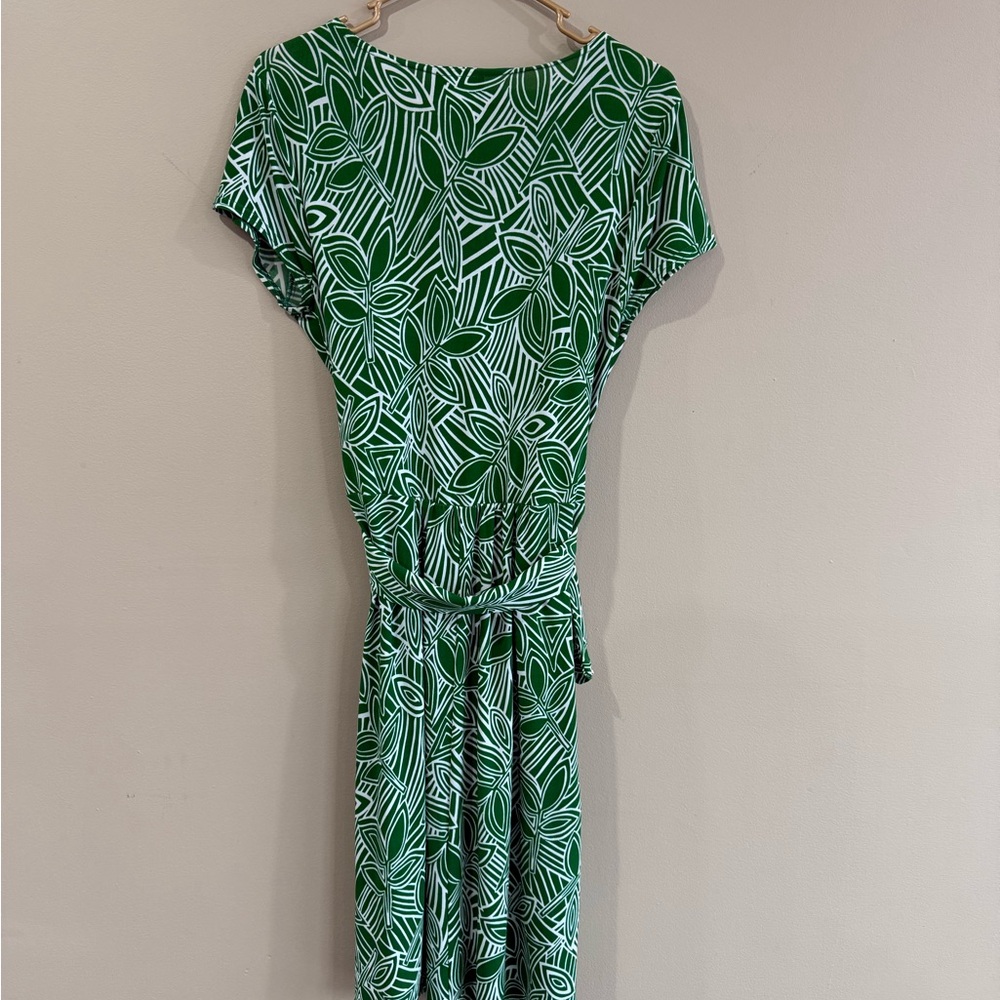 A-List Ava Green Patterned Dress - Picture 4 of 6